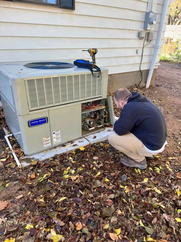 Heating repair technician